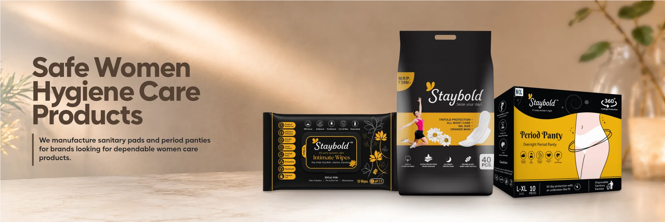 Women Care Products  Manufacturers in India