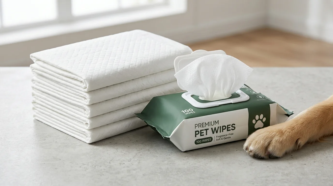 Complete Pet Care Guide Pet Training Pads and Pet Wipes