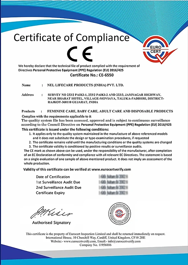 Certificate of Compliance. 2