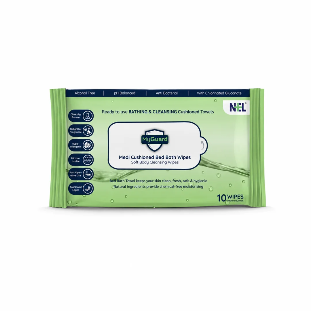 MyGuard Bed Bath Wipes