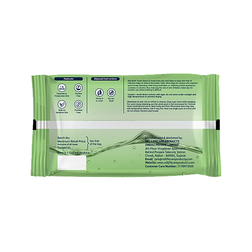 MyGuard Bed Bath Wipes