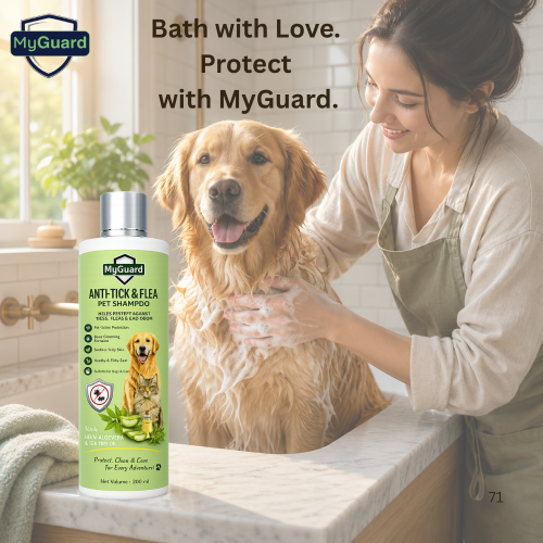 Anti-Tick & Flea Pet Shampoo