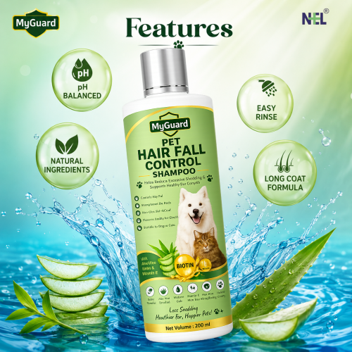Pet Hair Fall Control Shampoo