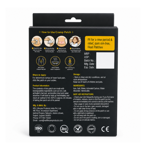 Cramp Relief Patch