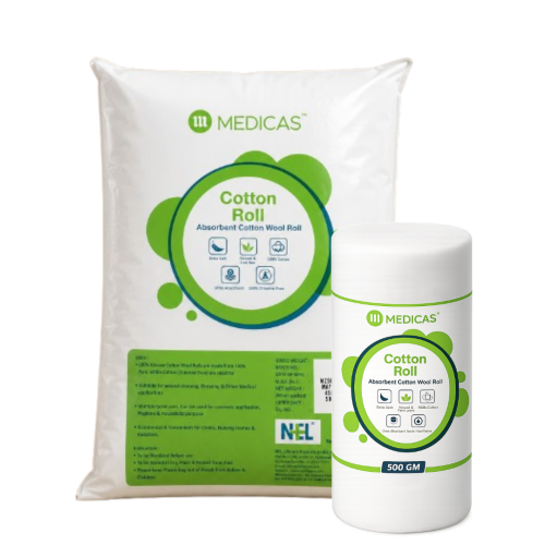 Absorbent Cotton  Wool Roll