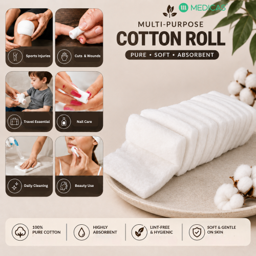 Zigzag Cotton Wool Roll