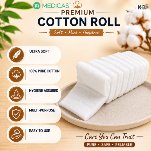 Zigzag Cotton Wool Roll