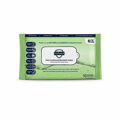 MyGuard Bed Bath Wipes