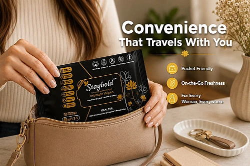 Staybold Intimate Wipes
