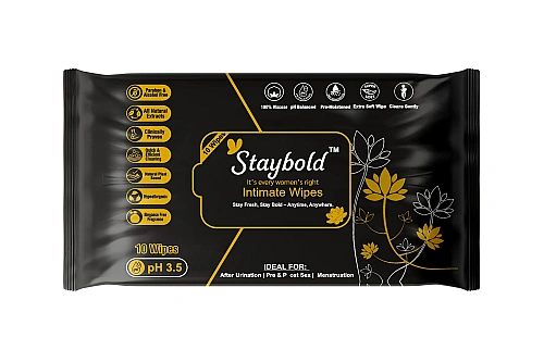 Staybold Intimate Wipes
