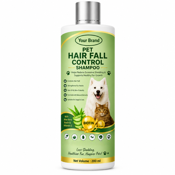 Pet  Hair  Fall Control Shampoo NEL Lifecare Products India Pvt. Ltd.
